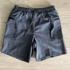 Nike Gray Tech Pack Cargo Shorts Grey